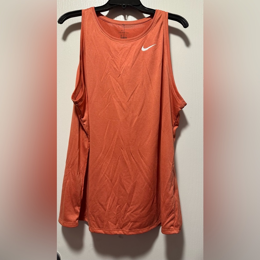 Nike orange dri-fit tank top - NWT XXL